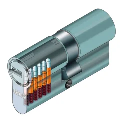 Abus Profilzylinder D6XNP 35/40 mm