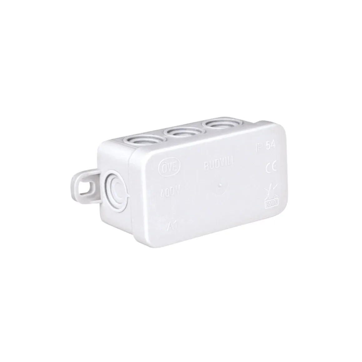 Abzweigkasten AP IP54 75 x 40 mm weiß