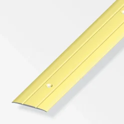 Alfer Übergangsprofil 37 x 2,5 mm 2m messing