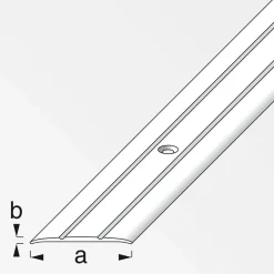 Alfer Übergangsschiene 37 x 2,5 mm 1m champagner