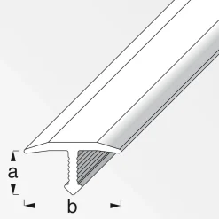 Alfer Fugenabdeckprofil 25 mm 1m bronze