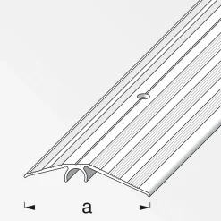 Alfer Niveauausgleichsprofil Clipstech-Plus 56 mm 1m silber