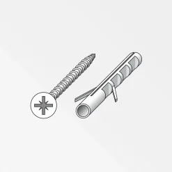 Alfer Schraube mitDübel 3 x 30 mm champagner 10 Stück