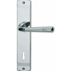 Alpertec Langschildgarnitur Sale-LS chrom