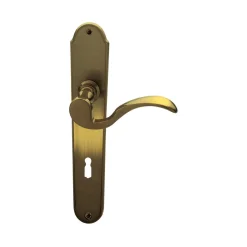 Alpertec Langschildgarnitur Panda-LS brüniert