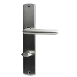 Alpertec Langschildgarnitur Isabella-LS für WC Edelstahl