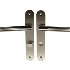 Alpertec Langschildgarnitur Tina-LS für WC abgerundet