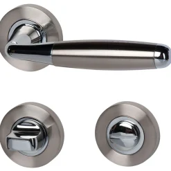 Alpertec Rosettengarnitur Solid 8-R für WC