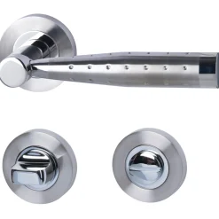 Alpertec Rosettengarnitur Solid 5-R für WC