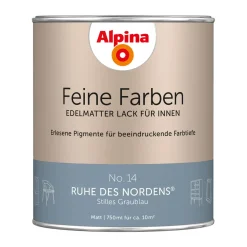 Alpina Buntlack Feine Farben Lack No 14 Ruhe des Nordens edelmatt 750ml