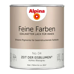 Alpina Buntlack Feine Farben Lack No 04 Zeit der Eisblumen edelmatt 750ml