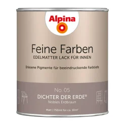 Alpina Buntlack Feine Farben Lack No 05 Dichter der Erde edelmatt 750ml