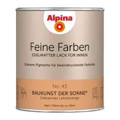 Alpina Buntlack Feine Farben Lack No 43 Baukunst der Sonne edelmatt 750ml