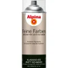 Alpina  Buntlack Feine Farben Sprühlack Klassisches Matt-Schwarz edelmatt 400ml