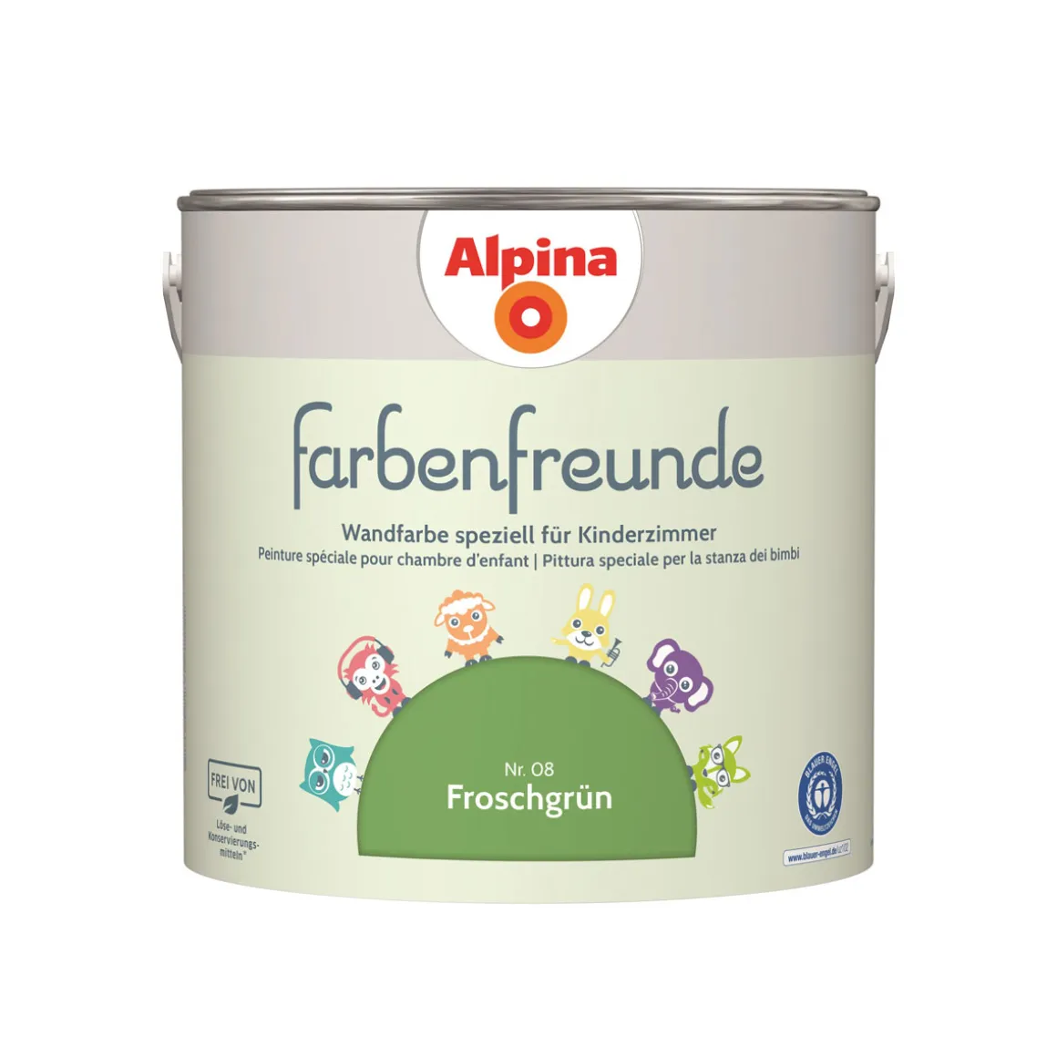 Alpina Farbenfreunde Froschgrün 2,5 l