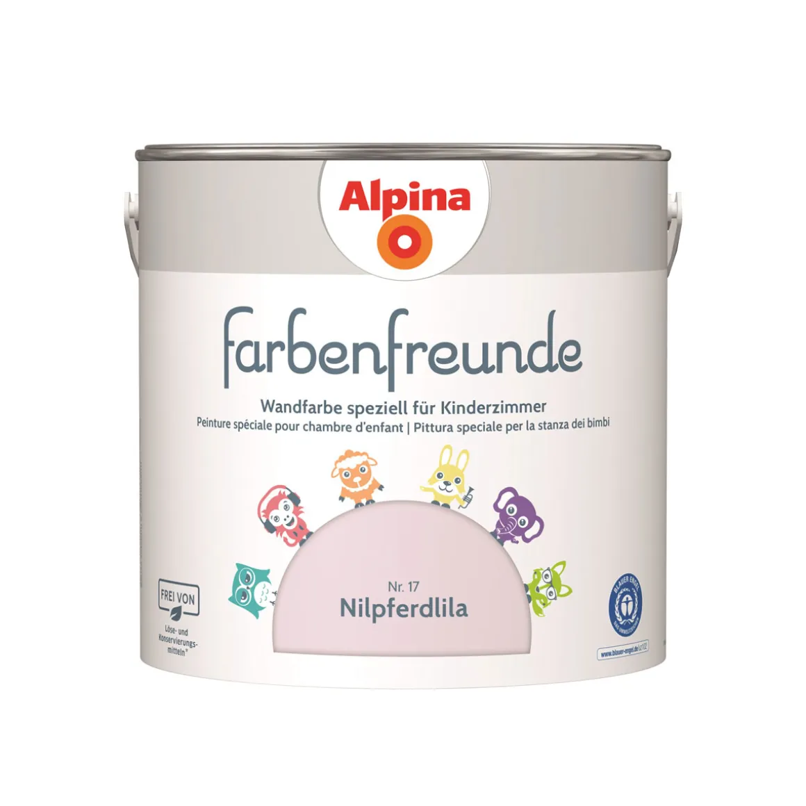 Alpina Farbenfreunde Nilpferdlila 2,5 L