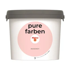 Alpina Innenfarbe pure farben 2,5 L Rosérot matt