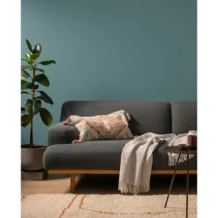 Alpina Innenfarbe pure farben 2,5 L Blaugrün matt