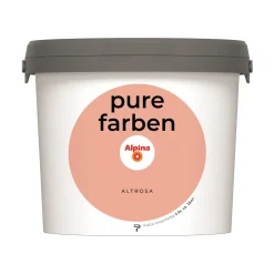 Alpina Innenfarbe pure farben 2,5 L Altrosa matt