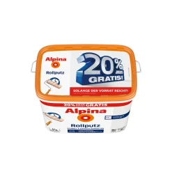 Alpina  Rollputz 20Kg zusätzlich 20% GRATIS