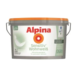Alpina  Wandfarbe Sensitiv Wohnweiß 5 L