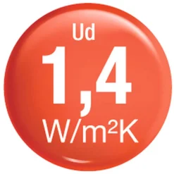 Aluminium Sicherheits-Haustür Tarent Superior 60 mm grau 100 x 210 cm Anschlag rechts inkl Griffset