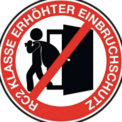 Aluminium Sicherheits-Haustür Vicenza Superior 60 mm anthrazit 110 x 210 cm Anschlag links inkl Griffset