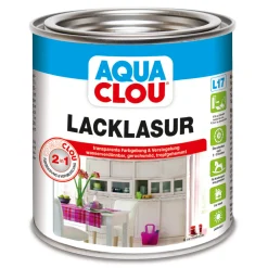 AquaClou Lack-Lasur steingrau 375 ml