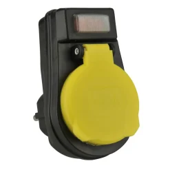 Außensteckdosen-Zwischenstecker mit Ein/Aus-Schalter