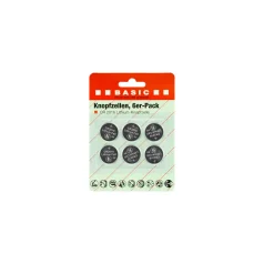 Basic Knopfzellen 6er-Pack