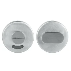 Basic WC-Rosette silber