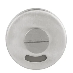 Basic WC-Rosette silber