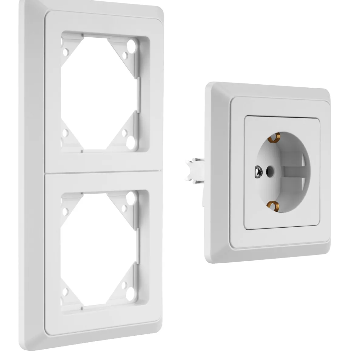 Basic ws Steckd.-Set 8 St.