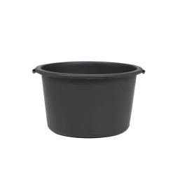 Baukübel schwarz 40 L