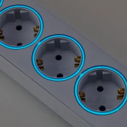 BLAUPUNKT Steckdosenleiste 4-fach mit USB 2m weiß