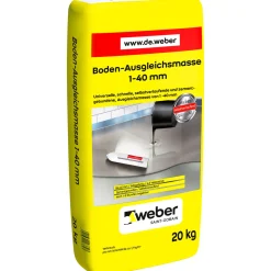 Boden-Ausgleichsmasse 1-40 mm 20 kg