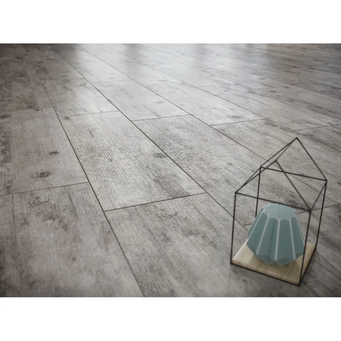 Bodenfliese Vintagewood hellgrau