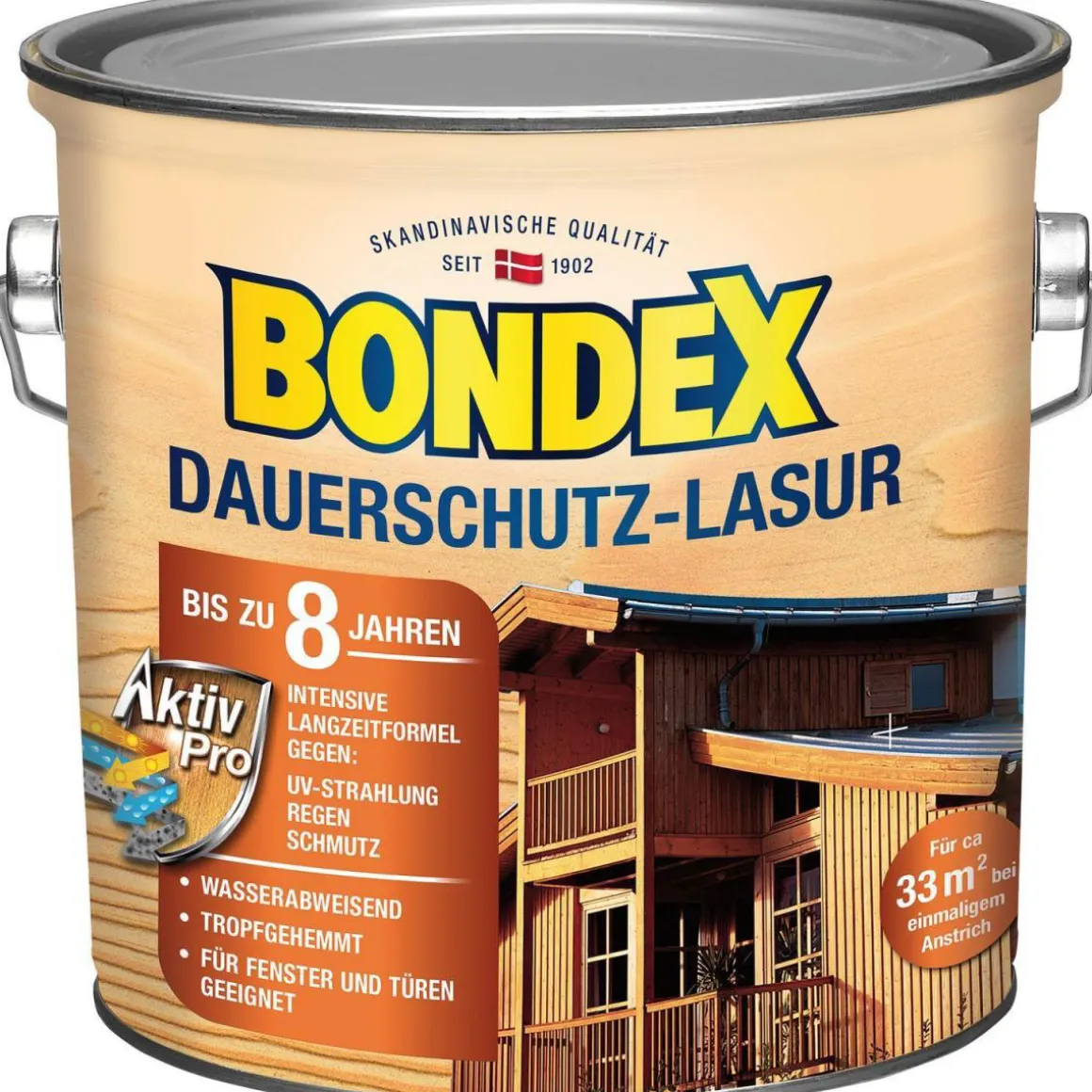 Bondex Dauerschutz-Lasur Eiche 2,5 L
