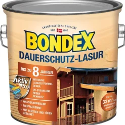 Bondex Dauerschutz-Lasur Teak 2,5 L