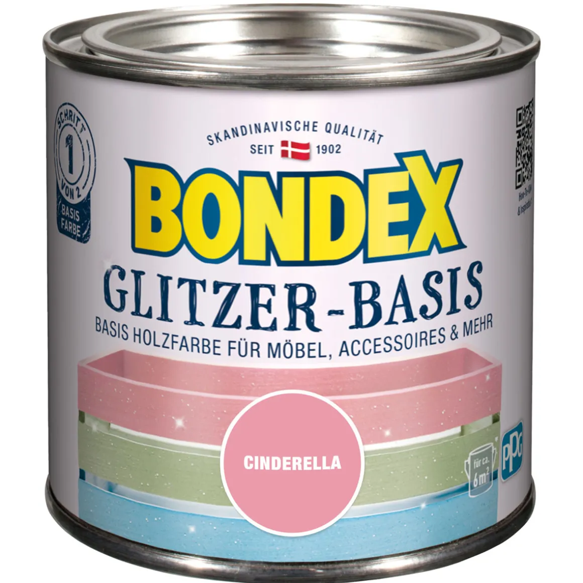 Bondex Glitzer-Basis Cinderella 500 ml