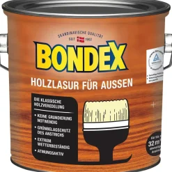 Bondex Holzlasur für Außen Farblos 2,5 L
