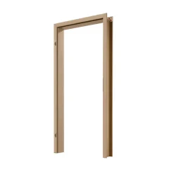 Borne Türzarge komplett CPL Sonneneiche 73,5 x 198,5 x 12 cm DIN rechts