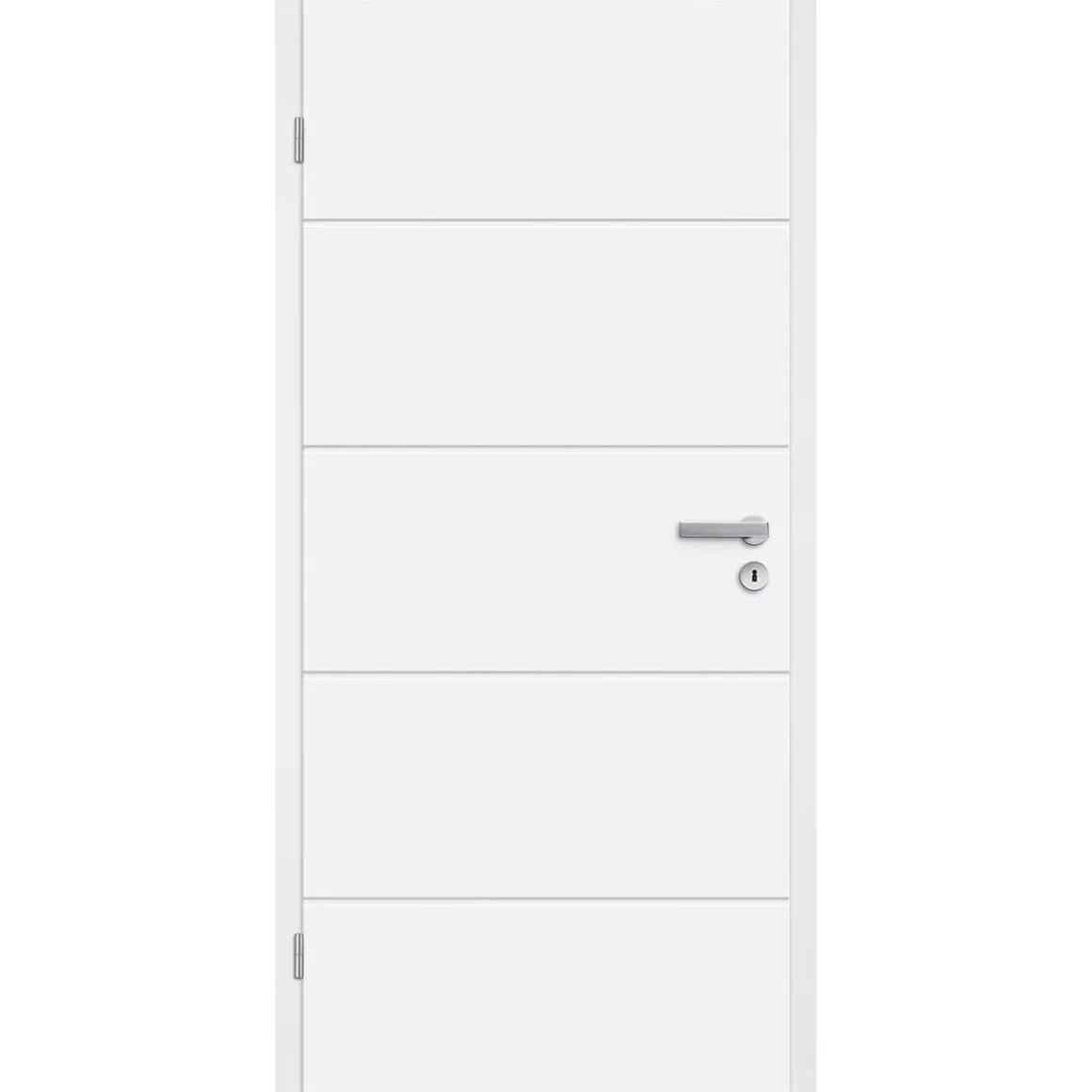 Borne Zimmertür Fila 5 Weißlack 86 x 198,5 cm DIN links