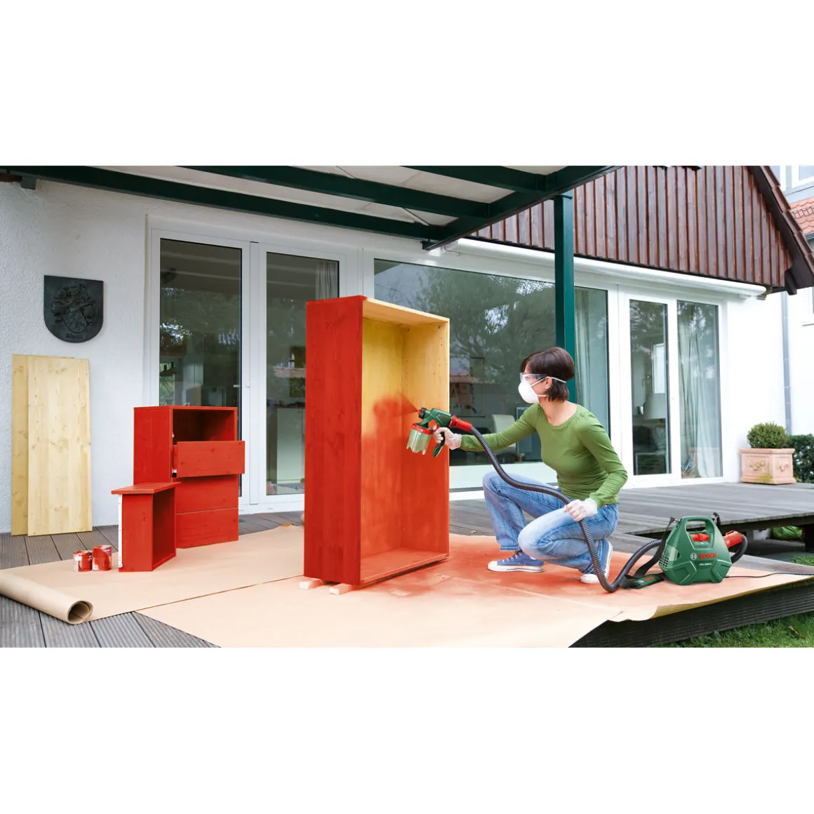 Bosch Farb-Spritzpistole PFS 3000-2