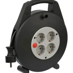 Brennenstuhl Mini-kabeltrommel Vario Line 1000 cm schwarz