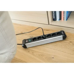 Brennenstuhl Premium-Alu-Line Steckdosenleiste 6-fach