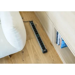 Brennenstuhl Premium-Alu-Line Steckdosenleiste 12-fach mit 2x 6-fach schaltbarer Steckdose