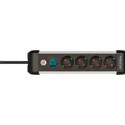 Brennenstuhl Premium-Alu-Line Steckdosenleiste 4-fach