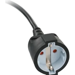 Brennenstuhl Qualitäts-Kunststoff-Verlängerungskabel mit Flachstecker 500 cm schwarz