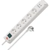 Brennenstuhl Steckdosenleiste Bremounta 5fach + USB-C weiß